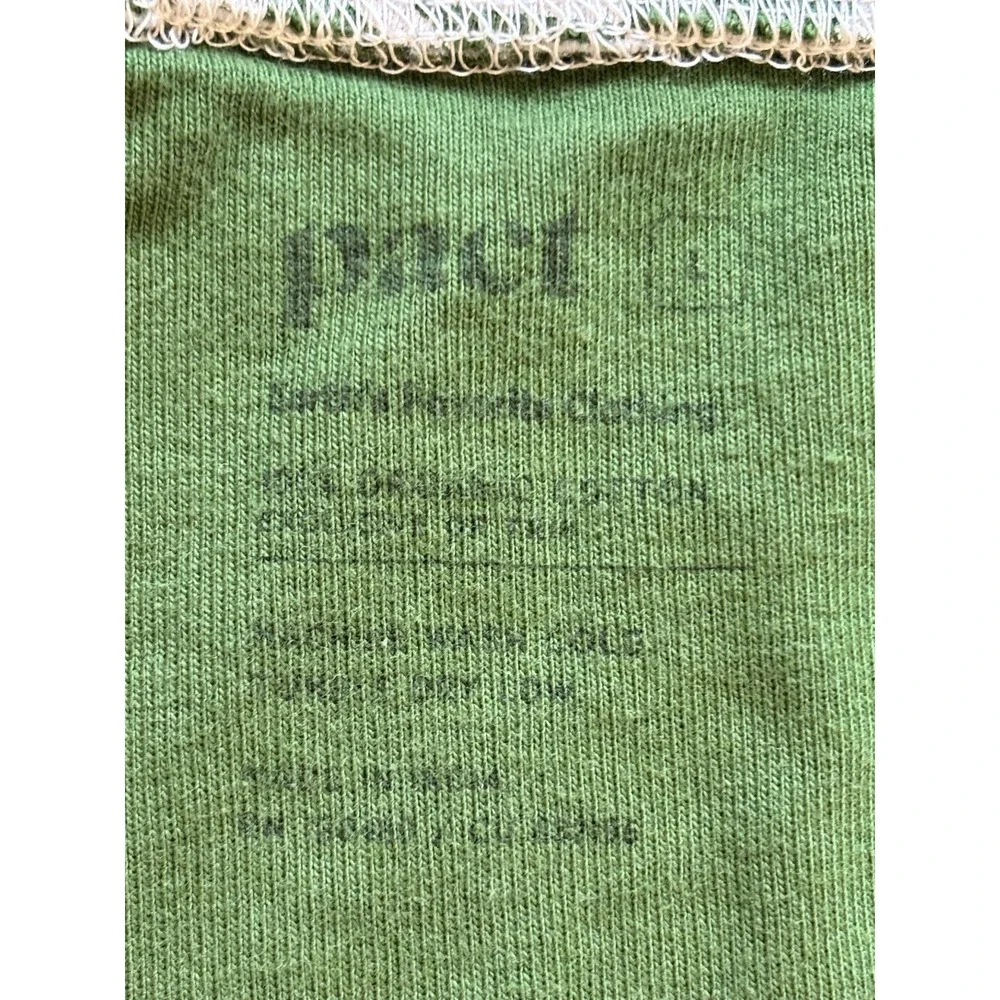 Pact Women Birch Tree Print Pajama Pants Sz L Jogger Organic Cotton Cozy Holiday